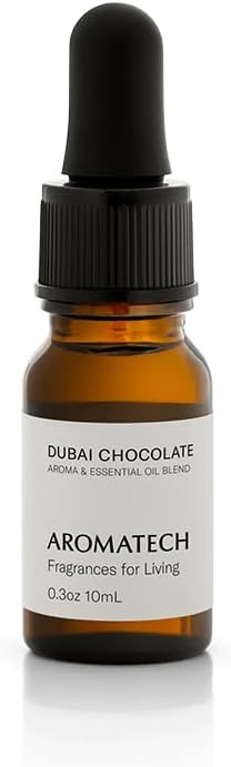 AromaTech Dubai Chocolate Essential Oils for Aroma Oil Scent Diffusers (0.33 fl oz,10 mL, Dubai Chocolate)