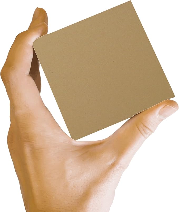 50 Brown Kraft Fiber 80# Cover Paper Sheets - 8.5" X 11" (8.5X11 Inches) Standard Letter|Flyer Size - Rich Earthy Color with Natural Fibers - 80lb/pound Cardstock - Smooth Finish