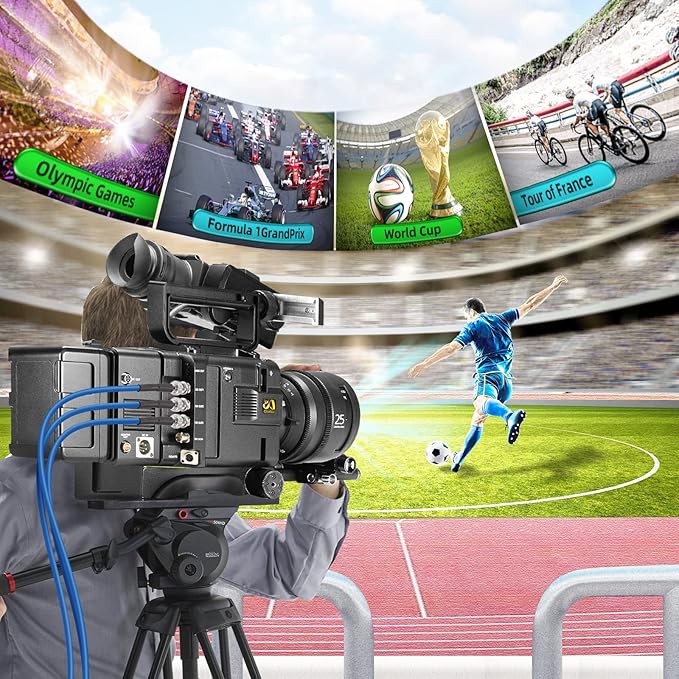 Superbat SDI Cable BNC Cable 3G/6G/12G (Belden 1694A),10FT/15FT/30FT/50FT/100FT/200FT,Supports HD-SDI/3G-SDI/4K/8K,SDI Video Cable Precision Video Cable(1Pcs)