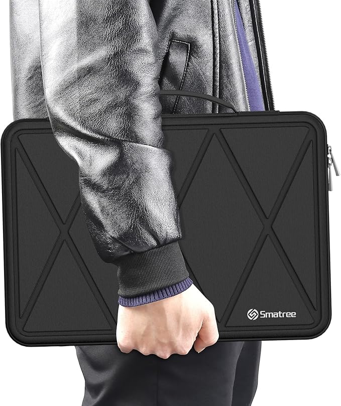 Smatree Hard EVA Protective Sleeve Case Compatible for 14 inch ASUS 2021 ROG Zephyrus G14 GA401QM-XS98Q-WH, Chromebook Flip CX3 CX3400, ASUS L410 Waterproof and Anti-Shock Bag (X8251)