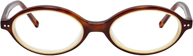TIJN Olisa Blue Light Blocking Glasses for Women Men,Oval Glasses Frame Bluelight Glasses for Gaming/Computer/Screen
