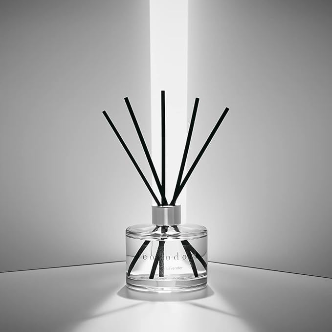 COCODOR Signature Reed Diffuser Set/April Breeze / 6.7oz /2 Pack/Home Fragrance Diffuser, Oil Scent Diffuser for Bathroom Shelf Decor