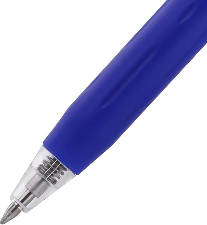 EYEYE G-103 Retractable Gel Pens 0.7mm, 50 Pack 0.7 mm Blue Ink Medium Point Ballpoint Pen Quick Drying, Pen Fine Point Smooth Writing Pens for for Office School Supplies