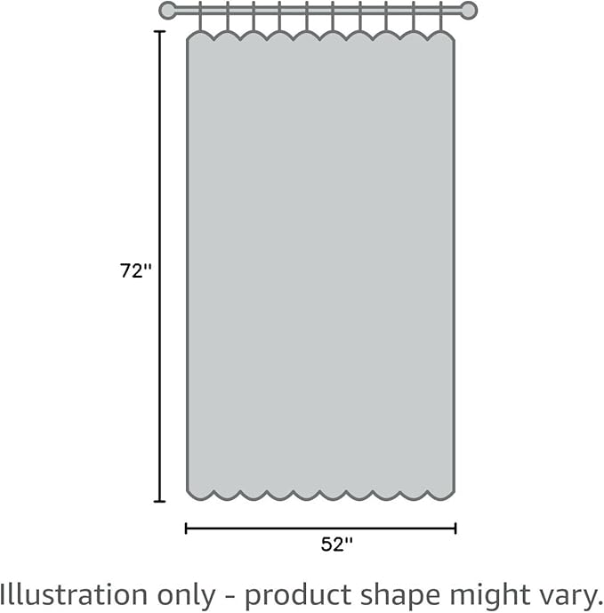Yakamok 72 Inch Length 100% Blackout Curtains