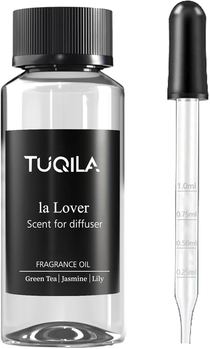 Tuqila Hotel Luxury Essential Oil for Waterless Diffusers, La Lover Scent 120ML Fragrance Oil for Cold Air Diffuser, Natural Home Aromatherapy Scented
