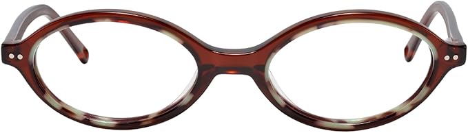 TIJN Olisa Blue Light Blocking Glasses for Women Men,Oval Glasses Frame Bluelight Glasses for Gaming/Computer/Screen