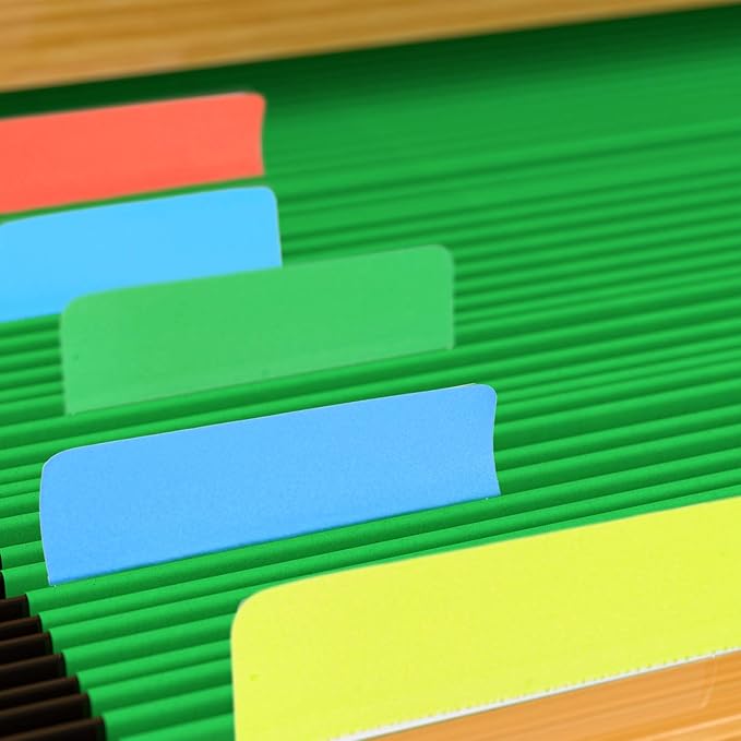 Jovitec 800 Pcs Tabs 2 Inch Sticky Index Tabs Writable and Repositionable File Tab Flags Colored Page Markers Labels for Reading Notes, Books and Classify Files 40 Sets(Novelty Colors)