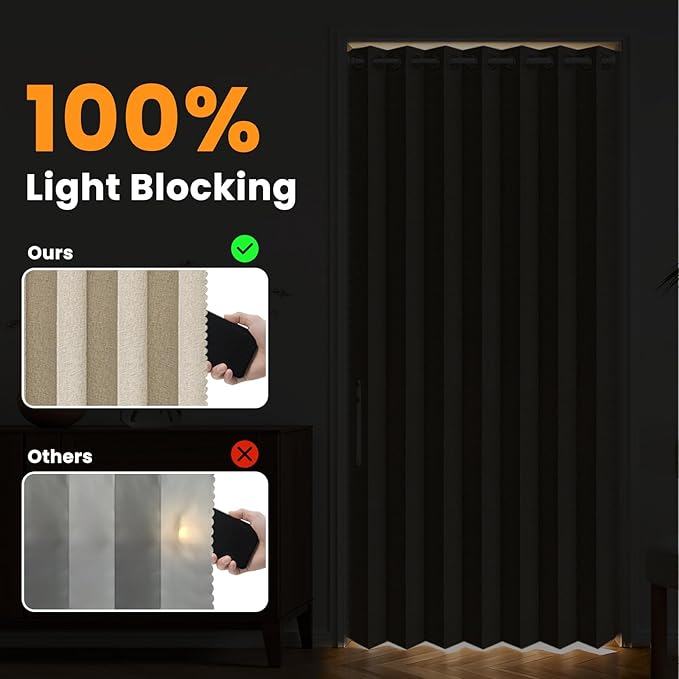 AJAZZ Blackout Accordion Door