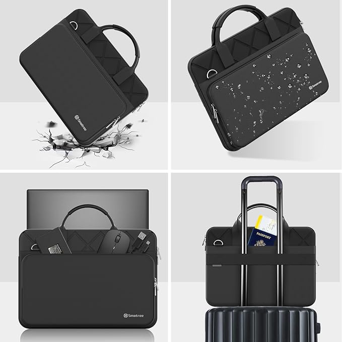Smatree CityEdge Laptop Sleeve Case for 14 inch HP OmniBook 5 Flip 14/ Ultra Flip 14, for OmniBook X Laptop AI PC/Next Gen AI PC 14, Dragonfly Pro Chromebook, Pavilion Plus 14t/14z/14 Case (CE05)