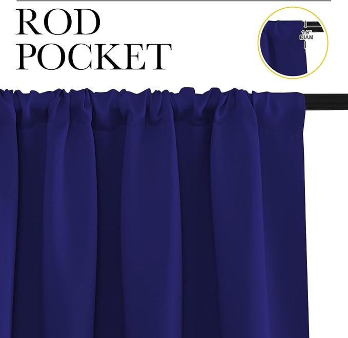 NICETOWN RV Blackout Curtains for Camper Windows, Short Blackout Curtains &
