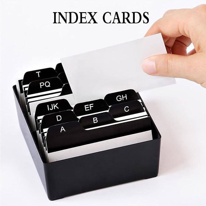 100 Pack White Blank Index Cards 3x5-90lb Heavy Duty Card Stock Thick Paper for Postcards, Photo Paper, Syllable Boards - Make Thank You, Greeting, Notes, Index Cards, Draw, Write, DIY Card Making