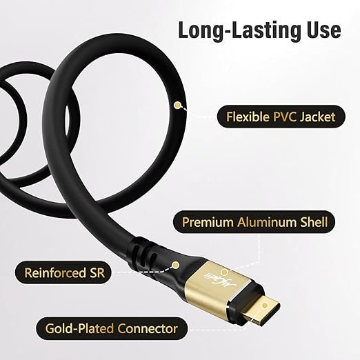 USB 3.0 A to USB C Cable 15FT, Extra Long Type A to Type C Cord, 3A Fast Charging & 5Gbps Data Transfer, Compatible with iPhone 17/16/15 Series, Samsung Galaxy S10 S10+, iPad, Tablets, Laptops