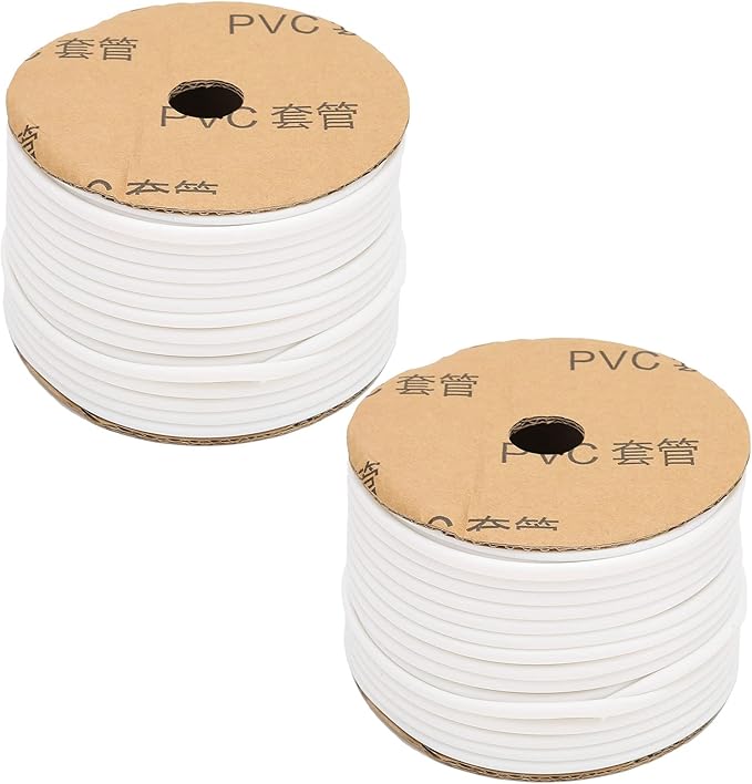 PVC Casing Wire Core Marking Protection Sheath Tube Durable Flexible Wear for Supvan Tube Printers 2Pcs (ZMY-1.0)