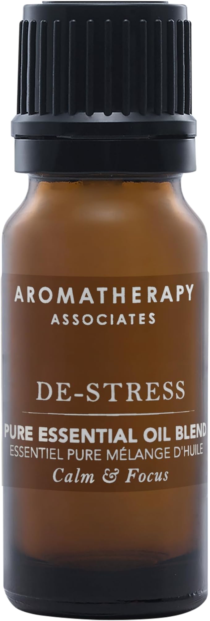 Aromatherapy Associates De-Stress Pure Essential Oil Blend. Premium Undiluted Blend to Clear The Mind. Hand-Crafted with Frankincense, Chamomile and Petitgrain (0.33 fl oz)