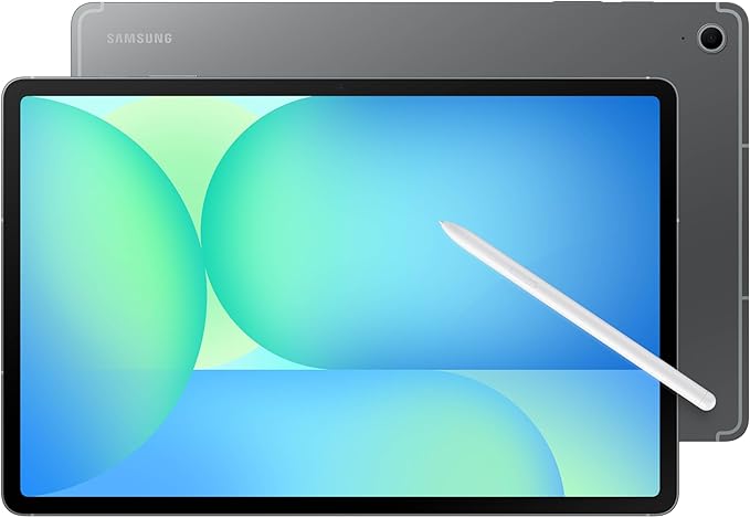 SAMSUNG Galaxy Tab S10 FE+ 13.1” 256GB WiFi Android Tablet, Large Display, Long Battery Life, Exynos 1580 Processor, IP68, Water-Resistant, 90 Hz Refresh, S Pen for Note-Taking, US Version, Gray