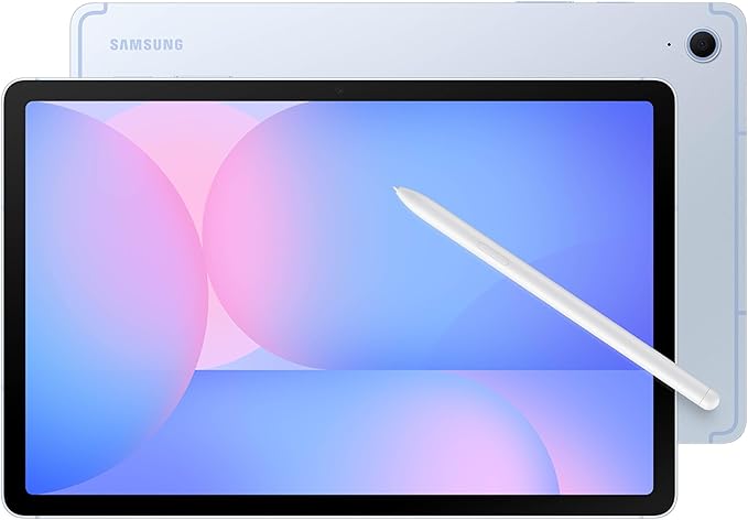 Samsung Galaxy Tab S10 FE 256GB WiFi Android Tablet, Large Display, Long Battery Life, Exynos 1580 Processor, IP68 Water-Resistant, 90 Hz Refresh, S Pen for Note-Taking, US Version, Blue