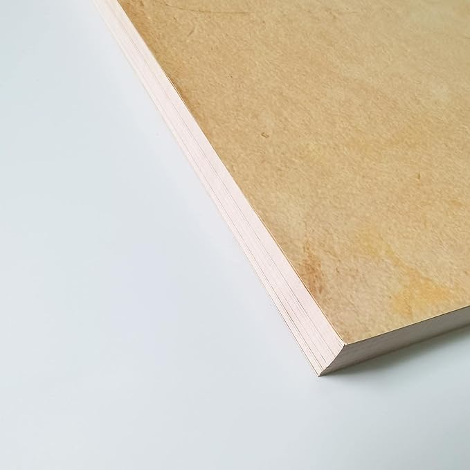 Loose Leaf Paper, Stationery Writing Paper, Vintage Antique Letterhead Paper 8.5" x 11",100 Sheets, A4 Unpunched Refills Paper for Ring Binder/Discbound, Decorative Printer Paper