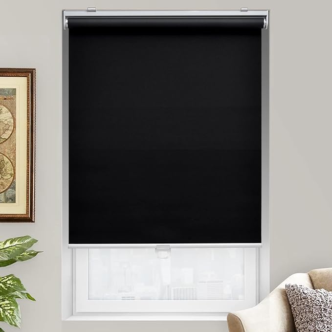 Cordless Roller Shades Blackout Blinds
