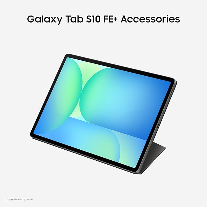 SAMSUNG Galaxy Tab S10 FE+ 13.1” 256GB WiFi Android Tablet, Large Display, Long Battery Life, Exynos 1580 Processor, IP68, Water-Resistant, 90 Hz Refresh, S Pen for Note-Taking, US Version, Blue
