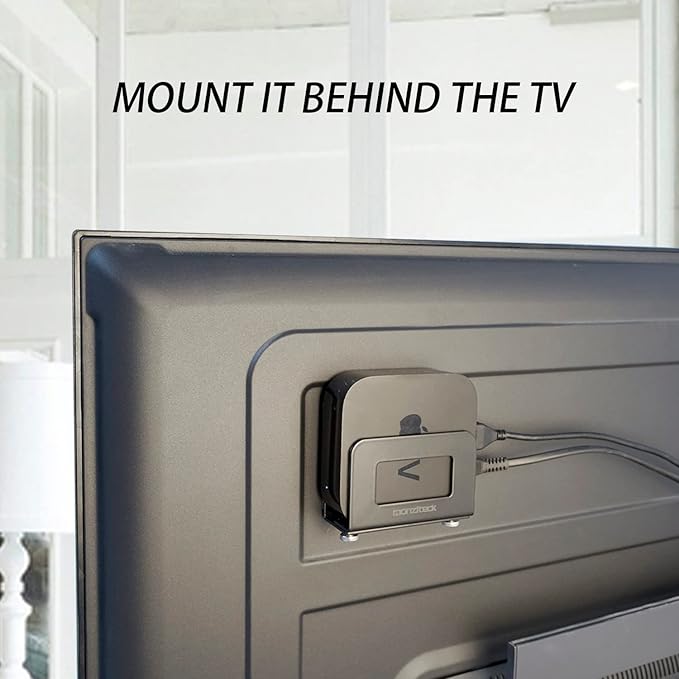 Monzlteck Adjustable Small Device Wall Mount Holder for Apple TV,ROKU,Router,Modem and Other Media Players