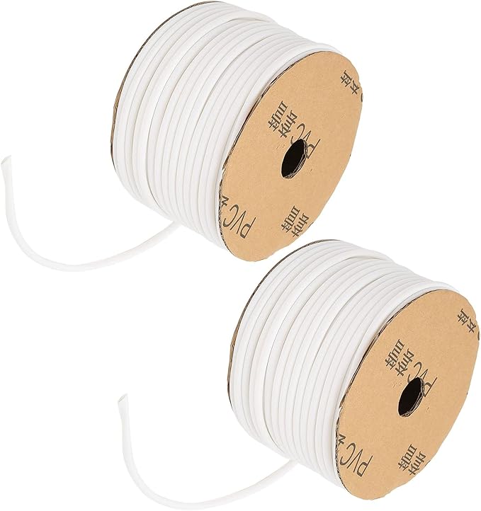 PVC Casing Wire Core Marking Protection Sheath Tube Durable Flexible Wear for Supvan Tube Printers 2Pcs (ZMY-1.5)