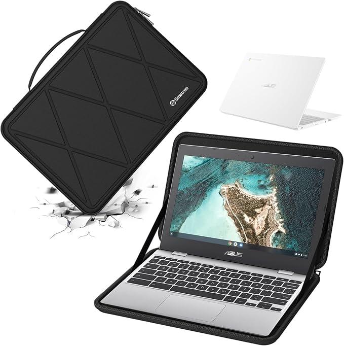 Smatree Hard EVA Protective Sleeve Case Compatible for 11.6 inch ASUS Chromebook CX1 (CX1101), 13.3 inch ASUS ProArt PZ13 (HT5306) Copilot +PC, Laptop Notebook Bag (X8017)