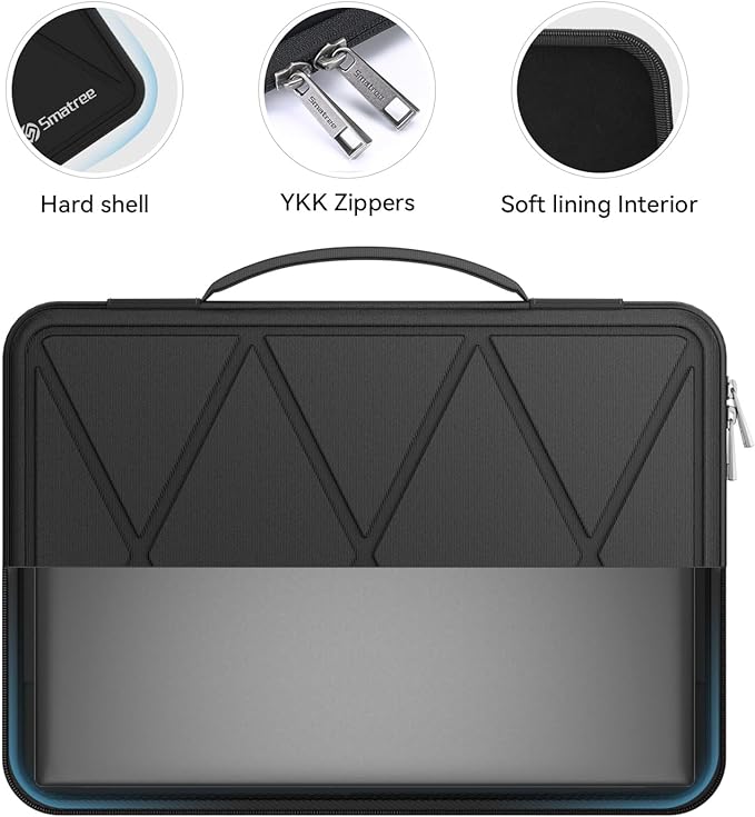 Smatree Hard EVA Protective Sleeve Case Compatible for 13.4 inch ASUS ROG Flow X13 2023/2022/2021 Waterproof Slim Sleeve Bag (X8031)