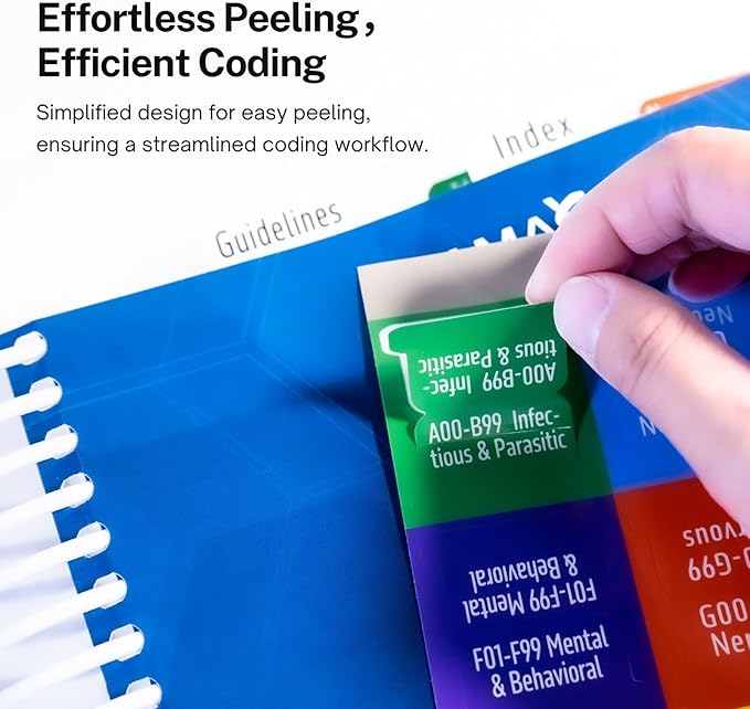 Index Tabs for ICD-10-CM 2026 The Complete Official Codebook - Navigate with Precision in Your Code Book