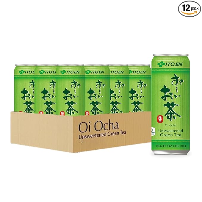 Ito En Oi Ocha Green Tea, Unsweetened, 10.6 Ounce (Pack of 12)