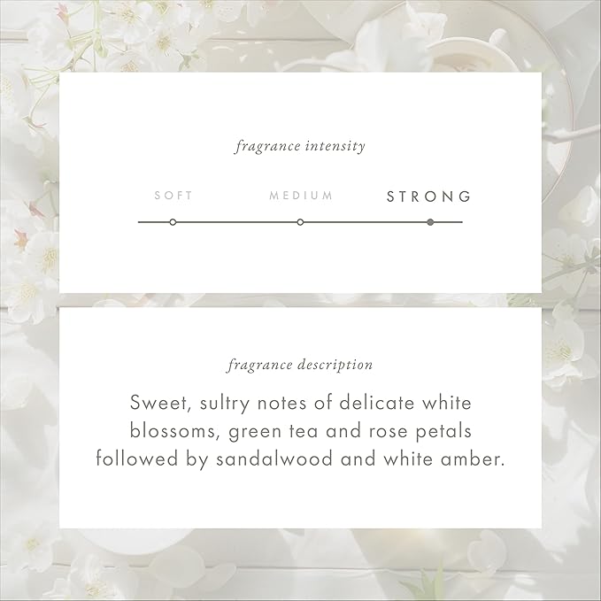 ScentAir Whisper Home Monthly Plug-in Refill, Fragrance Cartridge for Home and Office, White Blossom Tea