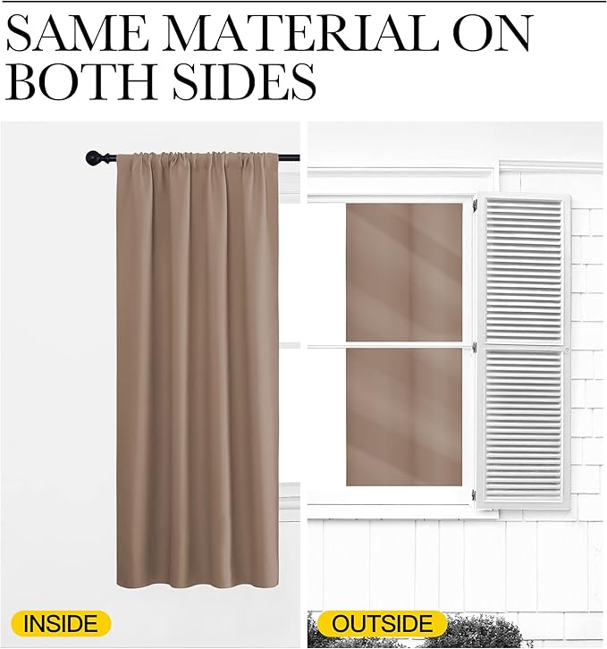 NICETOWN Room Darkening Curtains