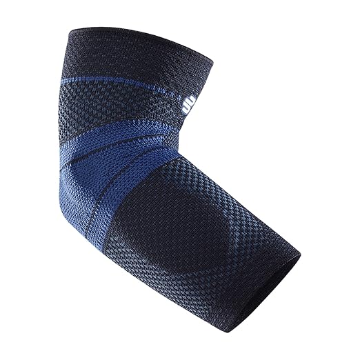 Bauerfeind - EpiTrain - Elbow Support - Targeted Compression for Chronic Elbow Pain - Size 1 - Color Black