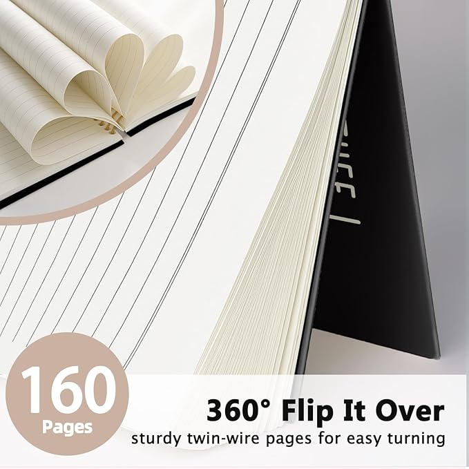 LIANGW Funny Notebooks for Work, Funny Work Gifts for Coworkers & Boss, Coworker Office Gifts for Men Women, Fun Spiral Notebooks Journals for Writing, Funny Office Supplies 5.5x8.3 Inch