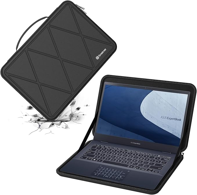 Smatree Hard EVA Protective Sleeve Case Compatible for 14 inch ASUS Vivobook Go 14 Flip J1400, for ASUS Vivobook 14 Notebook Bag (X8246T)