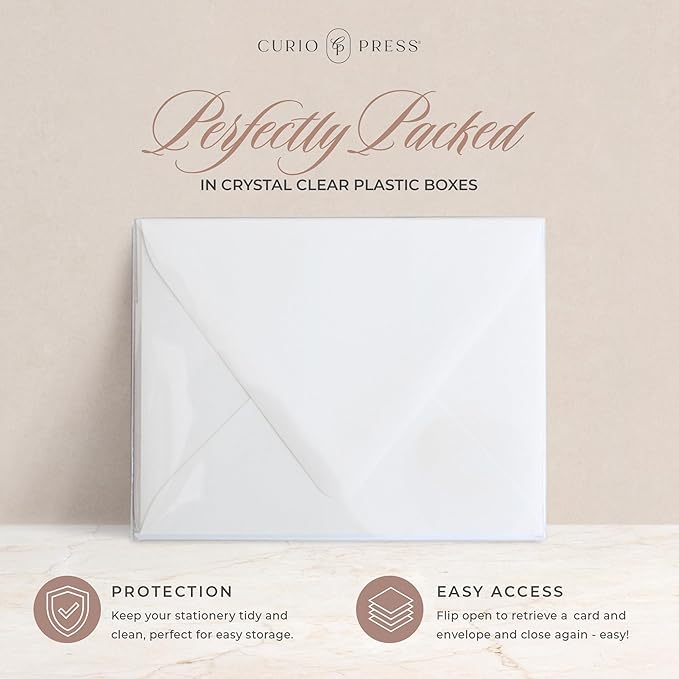 Curio Press Personalized Stationery for Women & Men - A2 Army Flat Thank You Cards with Custom Notecards, Personalized Note Cards with Envelopes and Name, Custom Stationery - Military Officer Flat