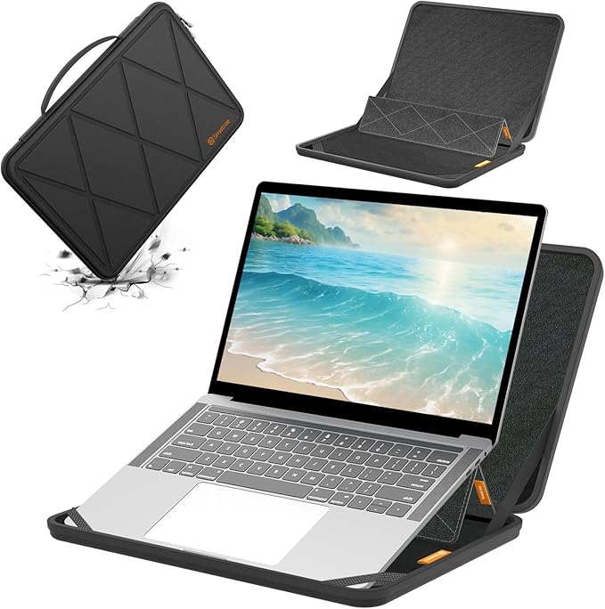 Smatree MS43T Hard EVA Protective Sleeve Case with Stand Compatible for 14 inch Acer Swift 3 Laptop - SF314-512-53L0 Waterproof Sleeve