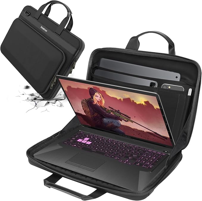 Smatree Heavy Duty Hard Carrying Laptop Case Compatible for 15.6 inch Acer Nitro 5 AN515, 16 inch Predator Triton 16/Neo 16 Gaming Laptop, Predator Triton 500/300 SE (A800)