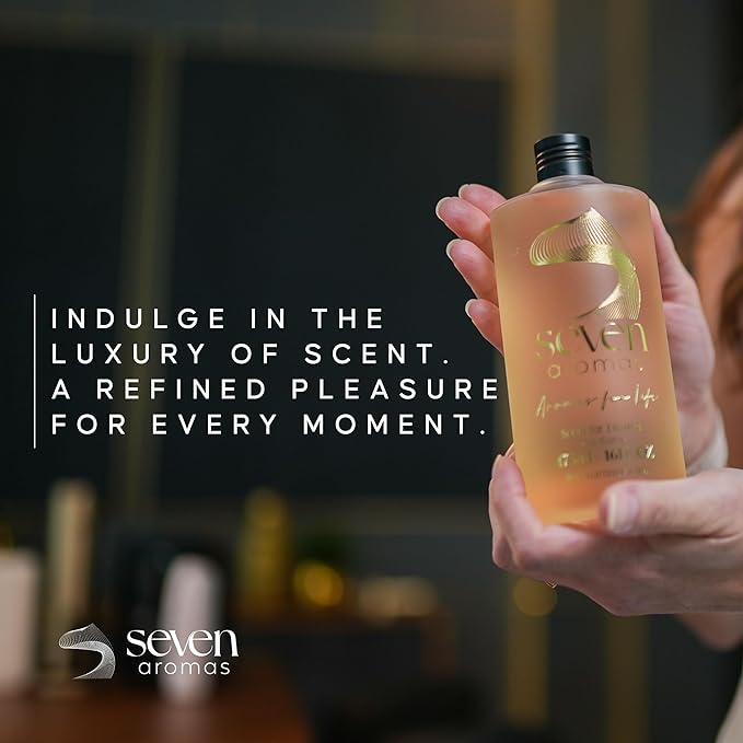 SevenAromas Hotel Scent Diffuser Oil, Luxury Hotel-Inspired Essential Oil for Aromatherapy & HVAC Diffusers – Premium Dropper Bottle - 145 ml 5 FL oz (Hotel Hilton Soft)