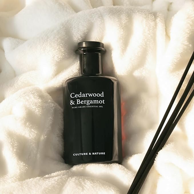 CULTURE & NATURE Pure Grade Essential Oil Diffuser (Cedarwood & Bergamot)