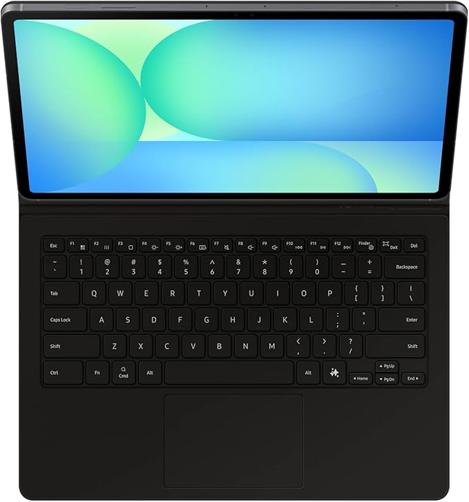 SAMSUNG Galaxy Tab S10 FE+ 13.1” 128GB WiFi Android Tablet + Book Cover Keyboard Slim, Long Battery Life, Powerful Processor, S Pen, US Version, 2025, 2 Yr Manufacturer Warranty, Gray