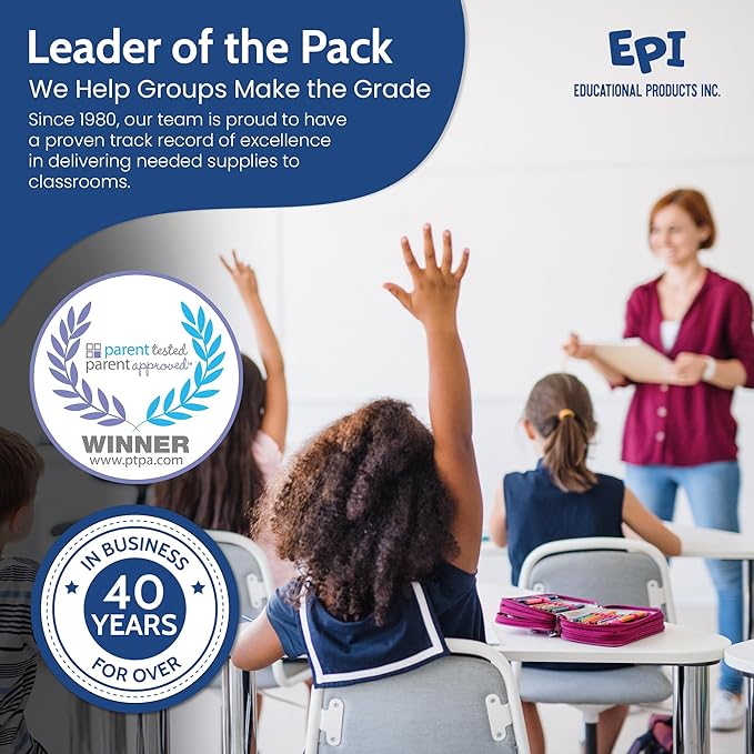 EPI Filler Paper | Wide Ruled | Loose Leaf, 3-Hole Punched, 10.5 x 8 in, 150 Sheets | School, Office, Notes, Binder Refill - 6 Pack