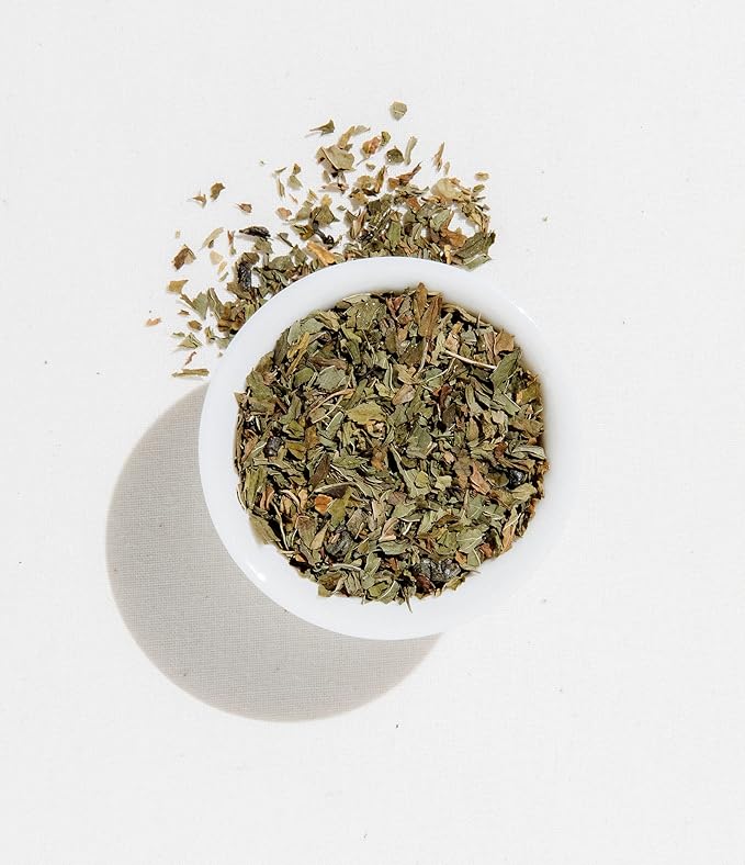 Art of Tea | Organic Mint Green Tea | 12 Count Pyramid Tea Bag Sachets | Spearmint Tea | Organic Peppermint Tea bags