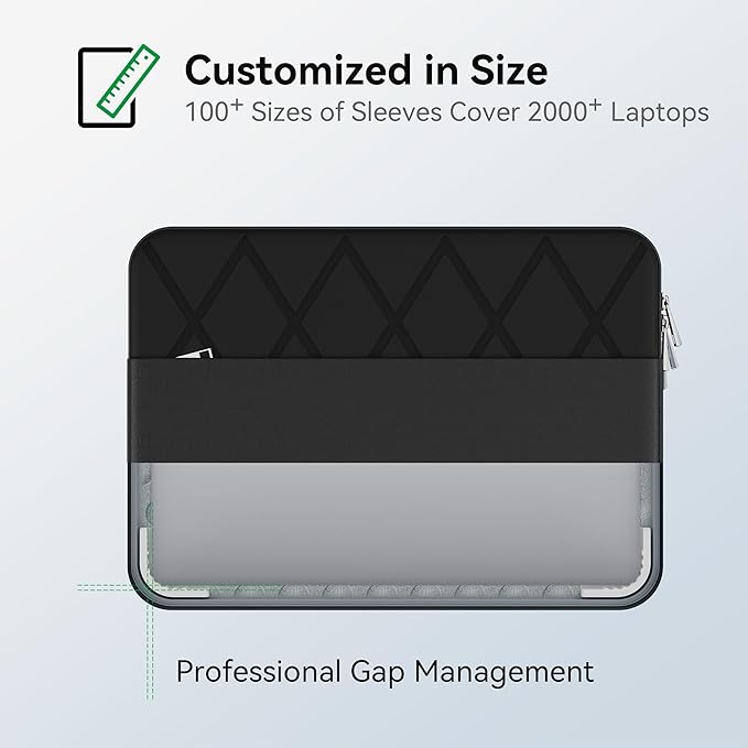 Smatree 15.6 inch Laptop Sleeve for Samsung Galaxy Book5/4/3 360, for Galaxy Book4/4 Edge/3, for GalaxyBook 2 Pro 360/2 Pro/Chromebook Plus, Samsung Laptop Case with Accessory Pocket (E614)