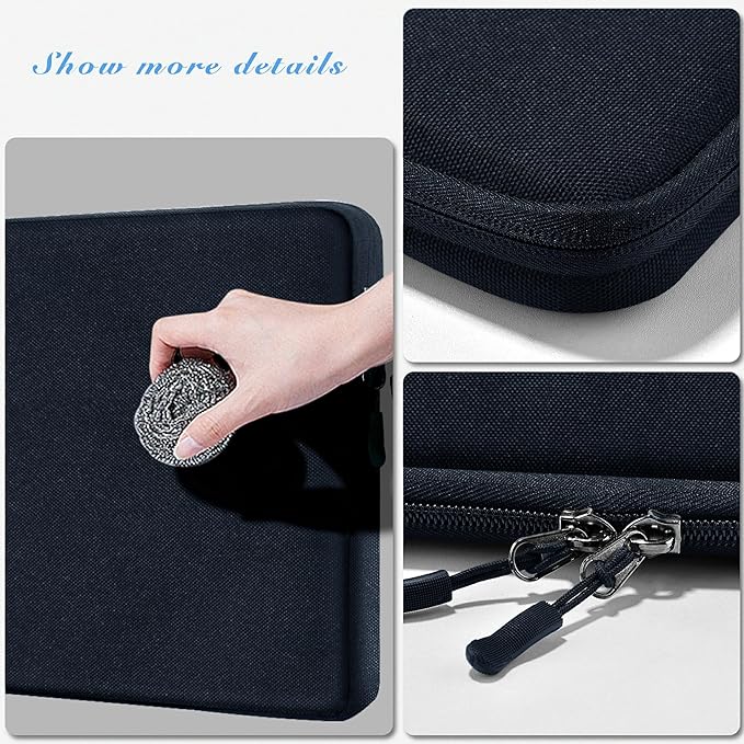 Hseok Laptop Case 11.6 Inch Sleeve Compatible with 12.9 iPad Pro 6th/5th/4th/3rd Gen MacBook Air 13 M3 A3113 M2 A2681 M1 A2337 A2179 A1932/Pro 13 M2 M1 A2338 A2251 A2289 A2159 A1989 A1706 A1708,B01K01