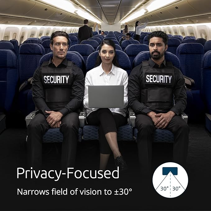 Kensington High Clarity Privacy Screens Filter for 15.6 inch 16:9 Laptops, Easy Installation Privacy Filter, Anti-Glare, 2H Hardness Protection, Compatible with HP Lenovo Samsung Asus HC156A169A