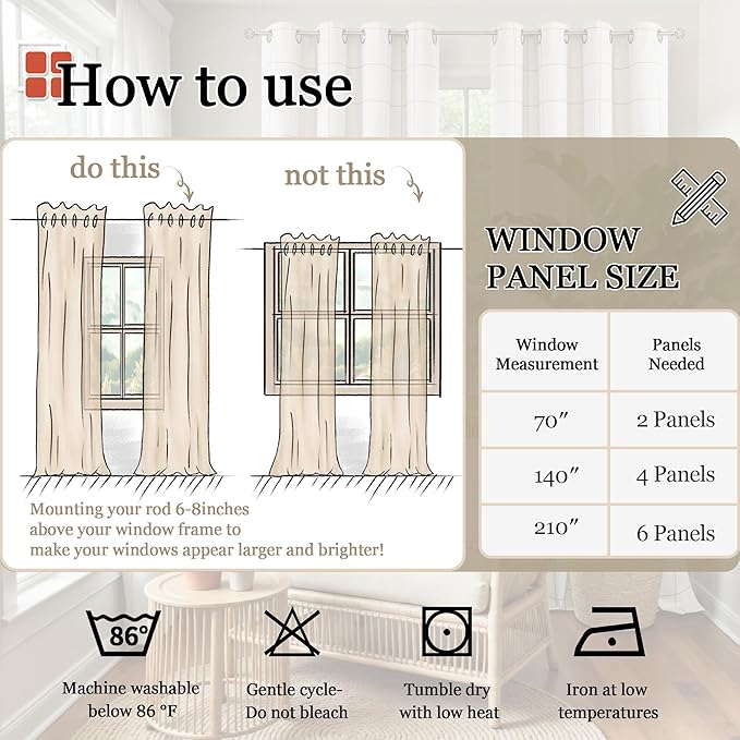 Lajode Navy Blue Plaid Patterned Curtains Thermal Insulated