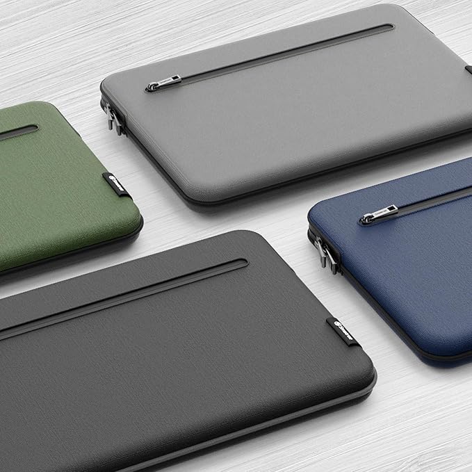 Smatree SlimPro Laptop Sleeve Case for 14 inch HP EliteBook 640 G10/G9, for 14 inch HP EliteBook 645 G9/840 G8, Laptop Case with Accessory Pocket, Patented Super-Corner Design, Blue (S420B)