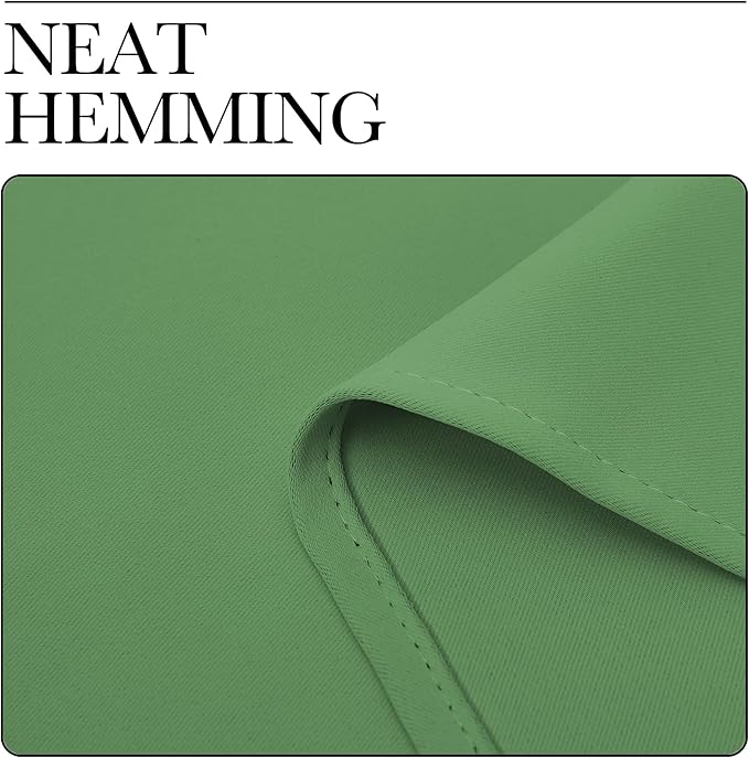 NICETOWN RV Blackout Curtains for Camper Windows, Froest Green, Short Blackout