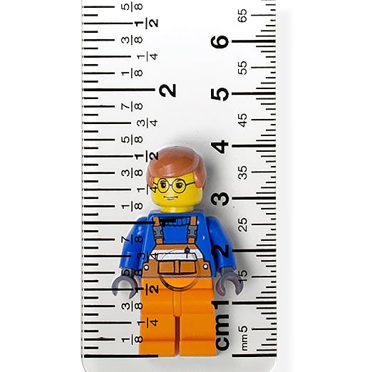 12 Inch Easy Read Ruler, Clear Flexible, Bendable, Shatterproof, Ruler (12 Pack)