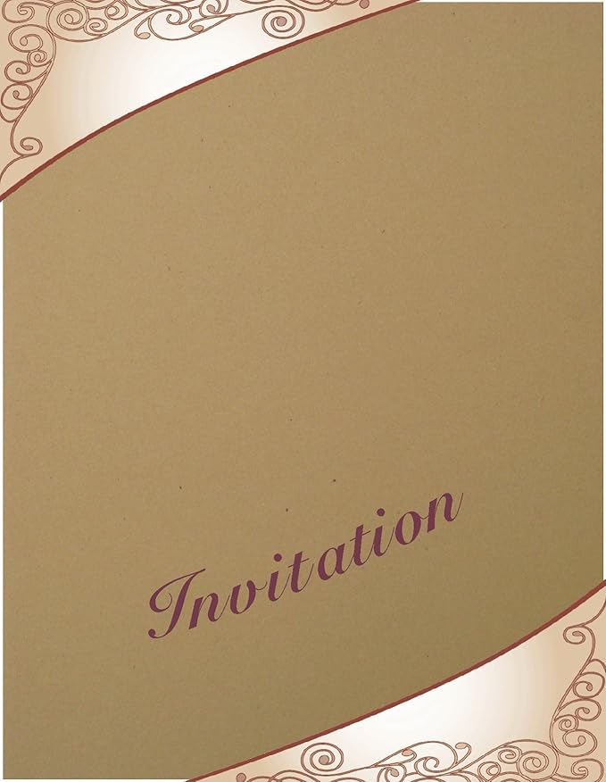 50 Brown Kraft Fiber 80# Cover Paper Sheets - 5.5 X 8.5 Inches Half Letter | Statement Size - Rich Earthy Color with Natural Fibers - 80lb/Pound Cardstock - Smooth Finish